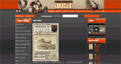 Desktop Screenshot of dust-models.com